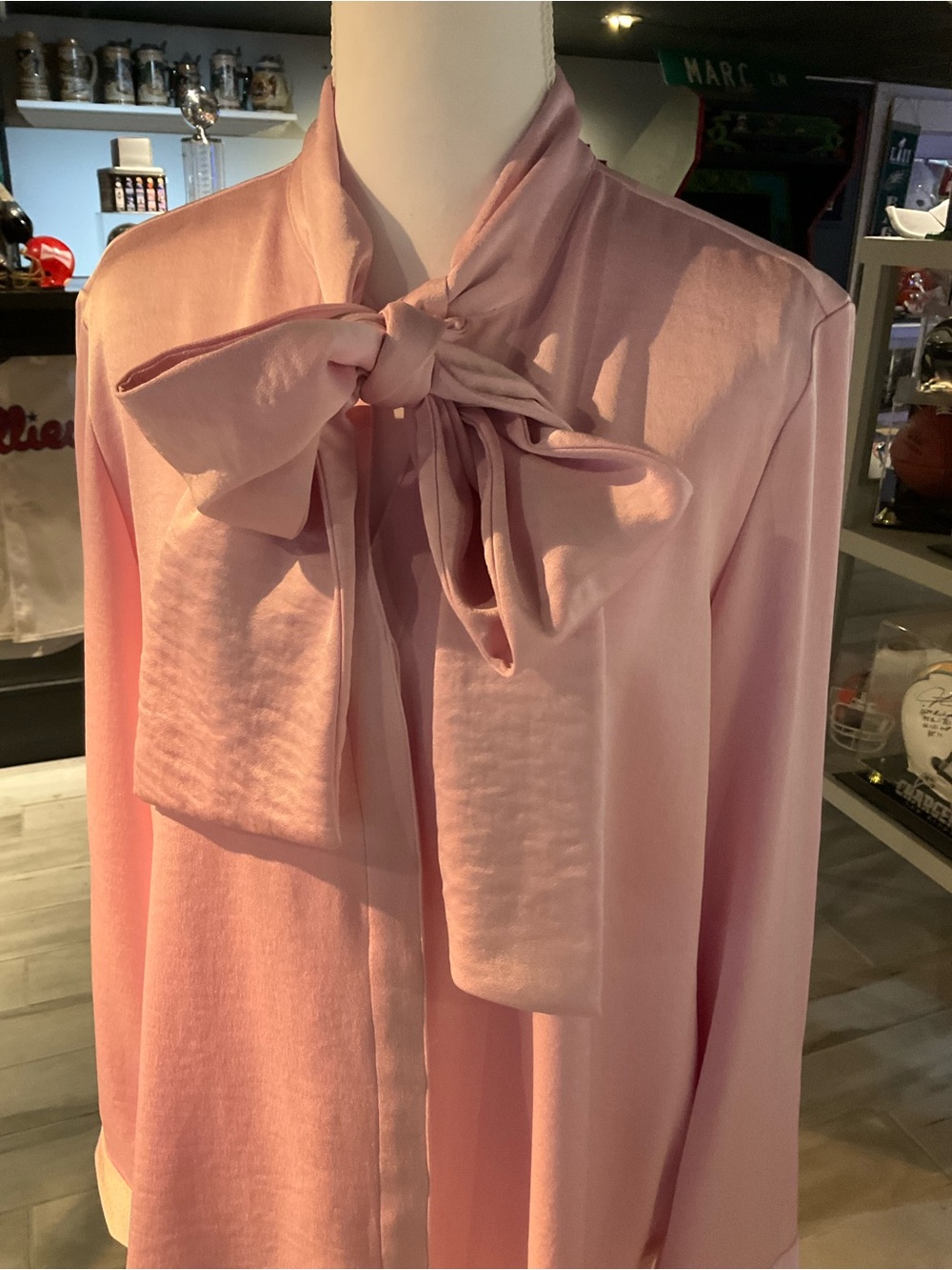 Express Pink Portofino Blouse